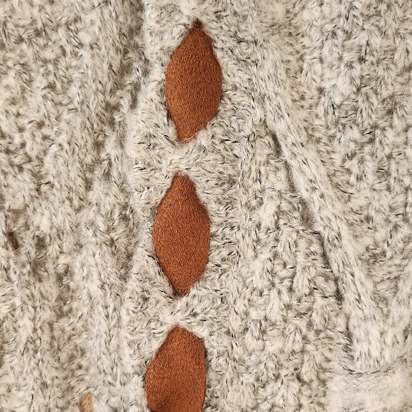 Pol Oversized Open Front Cardigan Sweater - Picture 4 of 5
